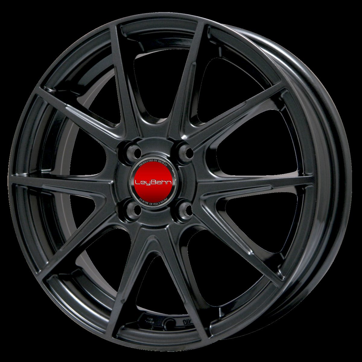LEYBAHN WGS 17×7J+53 PCD114.3 4本 スイフト LEYBAHN WGS 17×