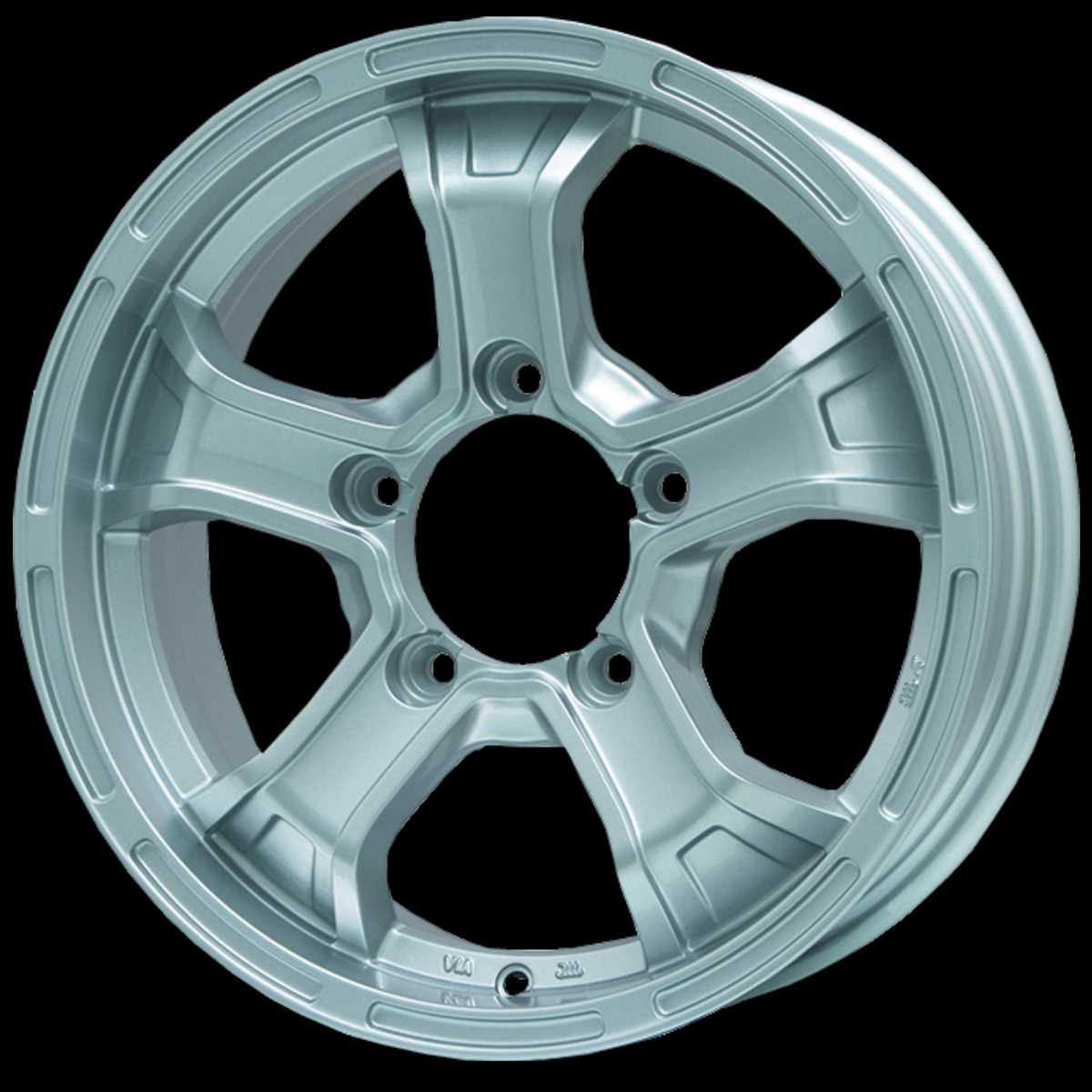 ビッグウエイ B-MUD K(シルバー) ホイール単品4本セット 5.50-16 16インチ ホイール単品4本セット BIGWAY ビッグウエイ B-MUD K(シルバー) 6J 15インチ(送料無料) | フジコーポレーション